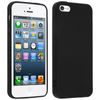 Carcasa Iphone 5 / 5s / Se Protección Silicona Mate – Negro