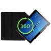 Funda Libro Huawei Mediapad M3 Lite 10 Giratoria 360º Función Soporte - Negro