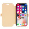 Funda Libro Billetera Iphone X – Funda Ultrafina – Oro