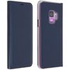 Funda Samsung Galaxy S9 Libro Billetera Flip Book Cover - Azul Oscuro