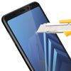 Protector De Pantalla Samsung Galaxy A8 Cristal Templado Dureza 9h – Borde Negro