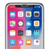 Protector De Pantalla Iphone X Cristal Templado Dureza 9h - Borde Blanco