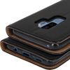 Funda Libro Billetera Para Samsung Galaxy S9 Plus Cuero Función Soporte – Negro