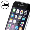 Protector De Pantalla Iphone 6 Plus , Iphone 6s Plus Dureza 9h – Borde Negro