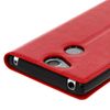 Funda Sony Xperia Xa2 Libro Con Doble Ventana Carcasa De Silicona – Rojo