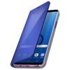 Funda Libro Efecto Espejo Azul Samsung Galaxy S9 Plus Tapa Translúcida Soporte