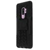 Carcasa Samsung Galaxy S9 Plus Trasera Antigolpes Reforzada + Soporte Negra