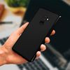 Carcasa Xiaomi Mi Mix 2 De Silicona Flexible Parte Trasera Antihuellas Negra