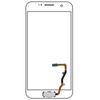 Botón Home De Inicio Samsung Galaxy S7 Edge Con Conexión Blanco