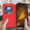 Funda Xiaomi Pocophone F1 Libro Billetera Función Soporte - Roja