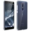 Carcasa Nokia 5.1 De Silicona Flexible Contornos Transparentes – Transparente