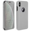 Funda Iphone Xs Max Libro Tapa Espejo Translúcida – Plata