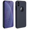 Funda Iphone Xs Max Libro Tapa Espejo Translúcida – Azul Oscuro