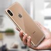 Carcasa Iphone Xs Max De Silicona Flexible Trasera Antihuellas Transparente