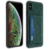 Carcasa Protectora Iphone Xs Max Tarjetas Función Soporte – Azul