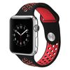 Correa Apple Watch 42 Y 44 Mm De Silicona Para Deporte – Roja