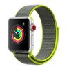 Correa Para Apple Watch 42 / 44 Mm De Nailon Tejido – Verde Lima