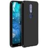 Carcasa De Silicona Para Nokia 7.1 – Negra