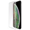 Protector Apple Iphone Xs Max Cristal Templado 5d Full Cover Contornos Blancos