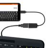 Adaptador Otg Micro-usb A Usb Hembra Smartphone/tablet - Negro