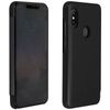 Funda Efecto Espejo Negra Xiaomi Redmi Note 6 Pro Tapa Translúcida Soporte