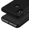 Funda Efecto Espejo Negra Xiaomi Redmi Note 6 Pro Tapa Translúcida Soporte