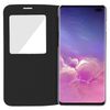 Funda Libro Samsung Galaxy S10 Plus Con Ventana Carcasa Rígida – Negra