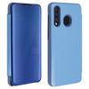 Funda Efecto Espejo Samsung Galaxy A50 Tapa Translúcida F. Soporte - Azul