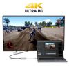 Cable Usb Tipo C A Hdmi 4k Hembra Adaptador De Vídeo Linq 15 Cm - Plata