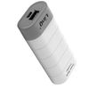 Powerbank 6000 Mah Y Cables Lightning, Micro-usb Y Usb-c - Linq Blanco Y Gris