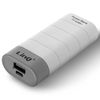 Powerbank 6000 Mah Y Cables Lightning, Micro-usb Y Usb-c - Linq Blanco Y Gris