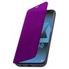 Funda Efecto Espejo Samsung Galaxy A40 Tapa Translúcida F. Soporte - Violeta