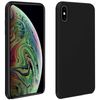 Carcasa De Silicona Apple Iphone Xs Max Semirrígida Mate Suave Al Tacto - Negro