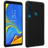 Carcasa Silicona Samsung Galaxy A9 2018 Semirrígida Mate Suave Al Tacto - Negro