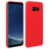 Carcasa De Silicona Samsung Galaxy S8 Plus Semirrígida Mate - Rojo