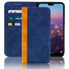 Funda Cartera Huawei P20 Pro F. Soporte Y Bicolor – Azul Oscuro