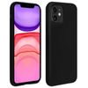 Carcasa Silicona Iphone 11 Semirrígida Mate Suave - Negro