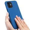 Carcasa Silicona Iphone 11 Semirrígida Mate Suave - Azul Oscuro