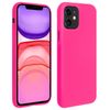 Carcasa Silicona Iphone 11 Semirrígida Mate Suave - Fucsia