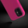 Carcasa Silicona Iphone 11 Semirrígida Mate Suave - Fucsia