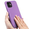 Carcasa Silicona Iphone 11 Semirrígida Mate Suave - Violeta