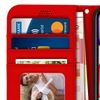 Funda Libro Cartera F. Soporte Iphone 11 - Rojo