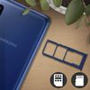 Bandeja Tarjeta Doble Nano Sim + Micro Sd Samsung Galaxy A10 De Recambio – Azul