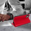 Funda Iphone 11 De Piel Auténtica Y Cartera Con F. Soporte – Rojo