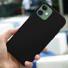 Carcasa Protectora Iphone 11 De Silicona Flexible – Negro