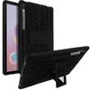 Carcasa Samsung Galaxy Tab S6 10.5 Protectora Reforzada + F. Soporte - Negra