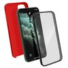 Carcasa Iphone 11 Pro Max 360ª Silicona + Trasera Policarbonato – Rojo