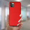 Carcasa Iphone 11 Pro Max 360ª Silicona + Trasera Policarbonato – Rojo