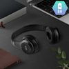 Cascos Bluetooth Estéreo Modelo P47 Radio Fm Y Jack 3,5mm Plegables - Negro