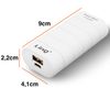 Powerbank 6000 Mah Y Cables Lightning, Micro-usb Y Usb-c - Linq Blanco